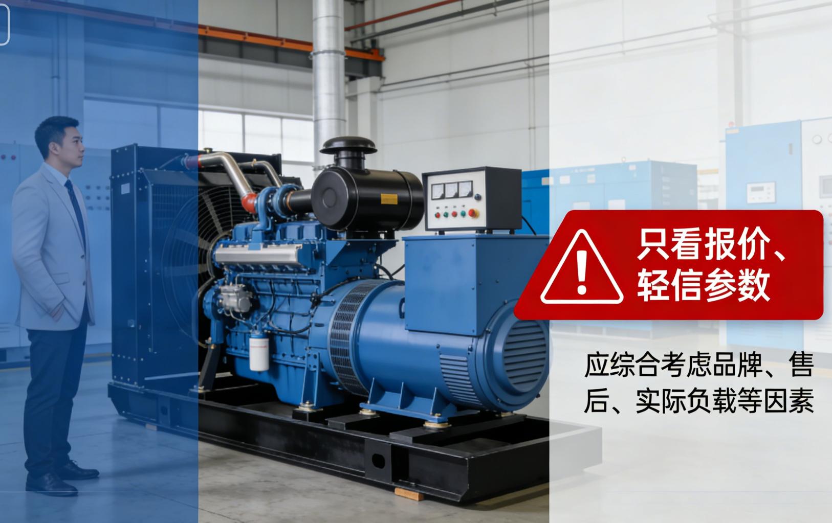 选发电机别只看报价！3个硬指标，格睿帮你避开90%的坑