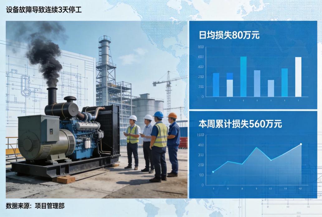 劣质发电机引发的停工，正在吞噬跨境工程利润